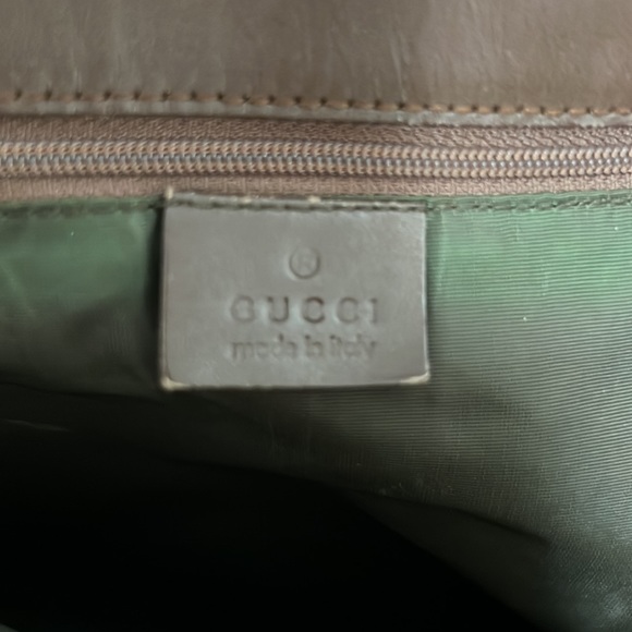 Authentic Gucci Large Canvas Bucket Tote Bag - Picture 7 of 16